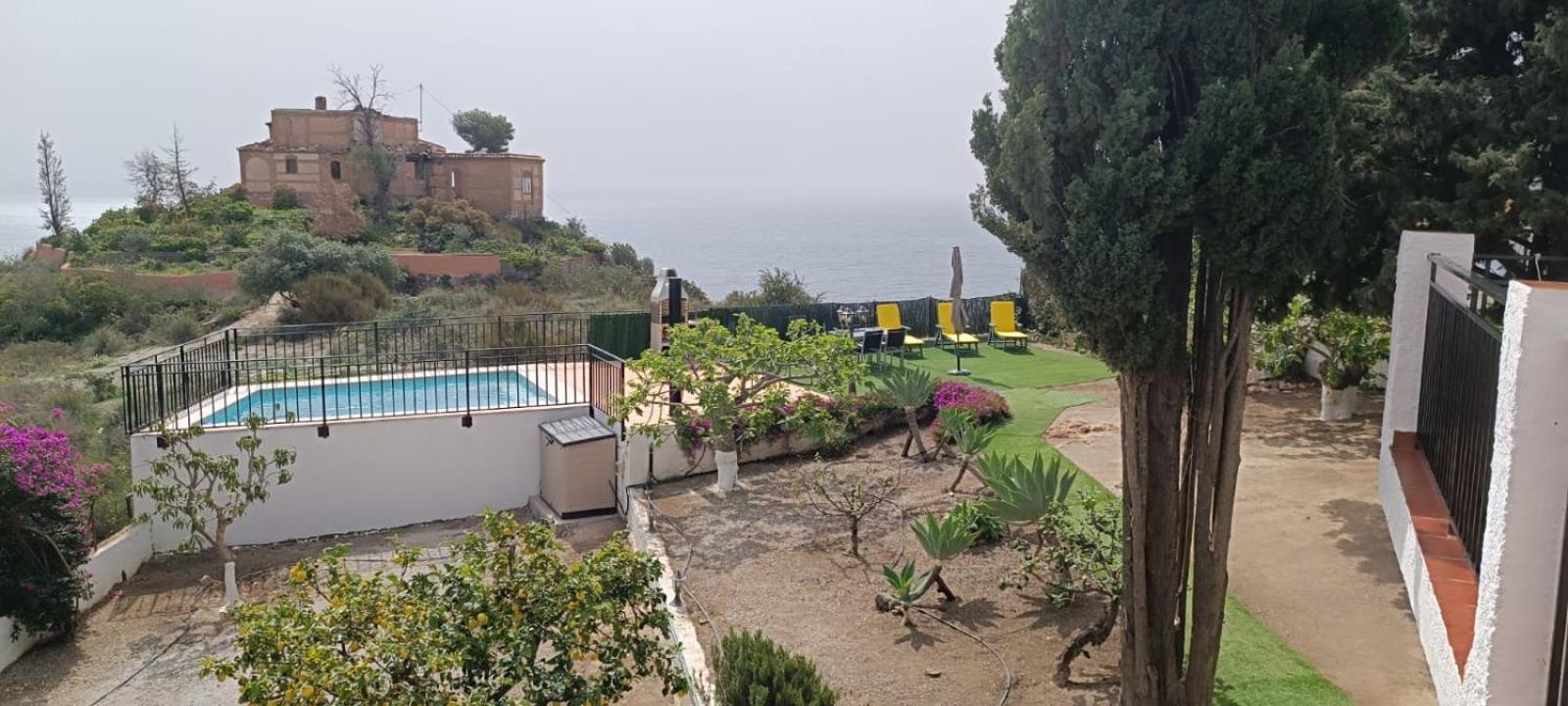 La Torrecica, Con Caracter Andaluz Y Magnificas Vistas Al Mar Y Sierra Nevada Salobreña Exterior foto